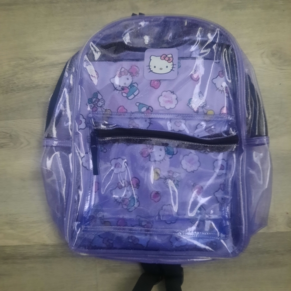Hello Kitty Clear Backpack - Picture 3 of 6